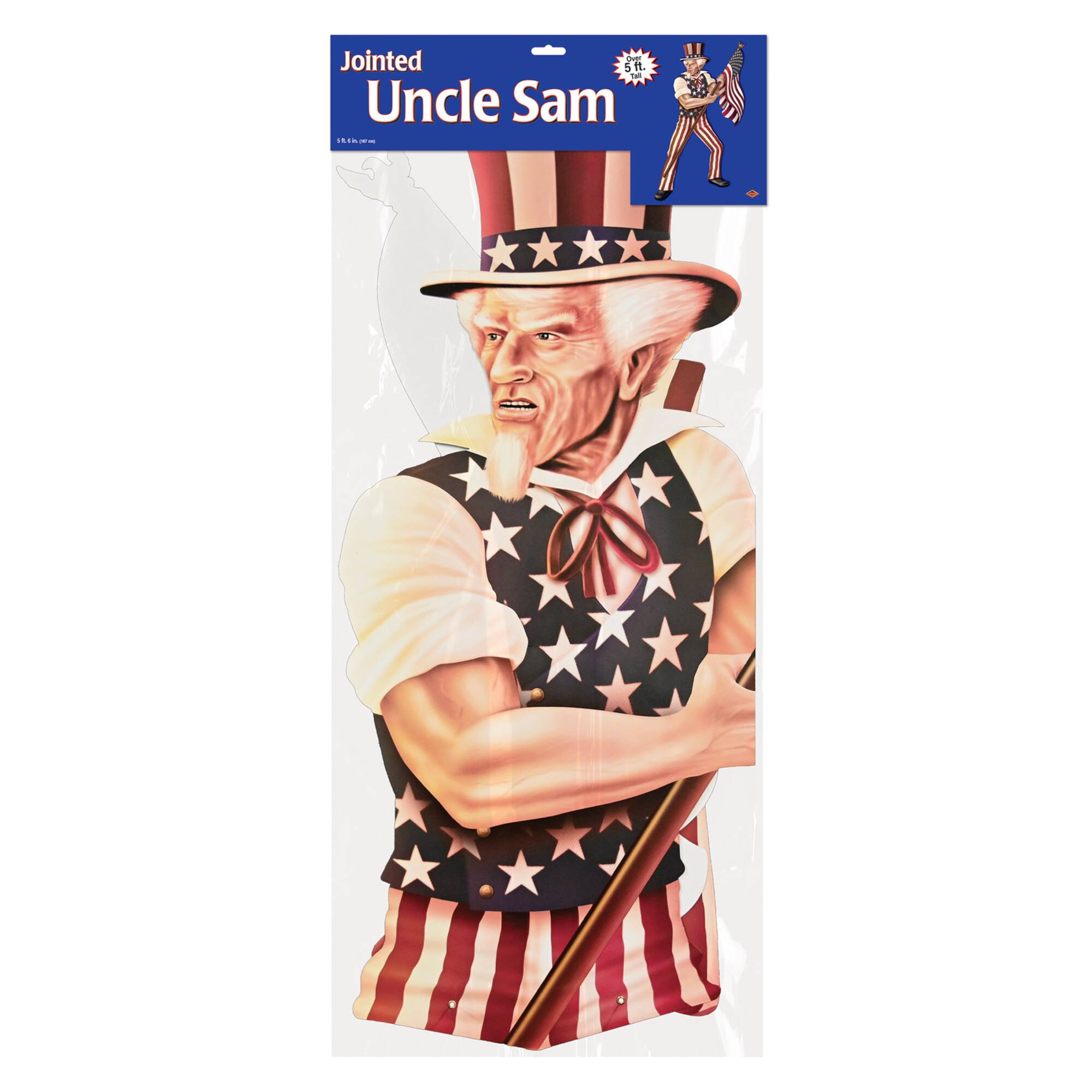 Beistle 5ft. Jointed Uncle Sam